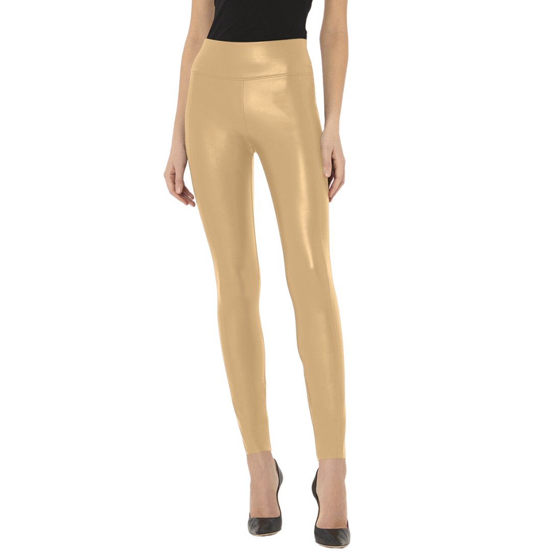 EDIE LEGGINGS von Wolford – Hochwertige Kunstleder-Leggings mit Biker-Attitüde