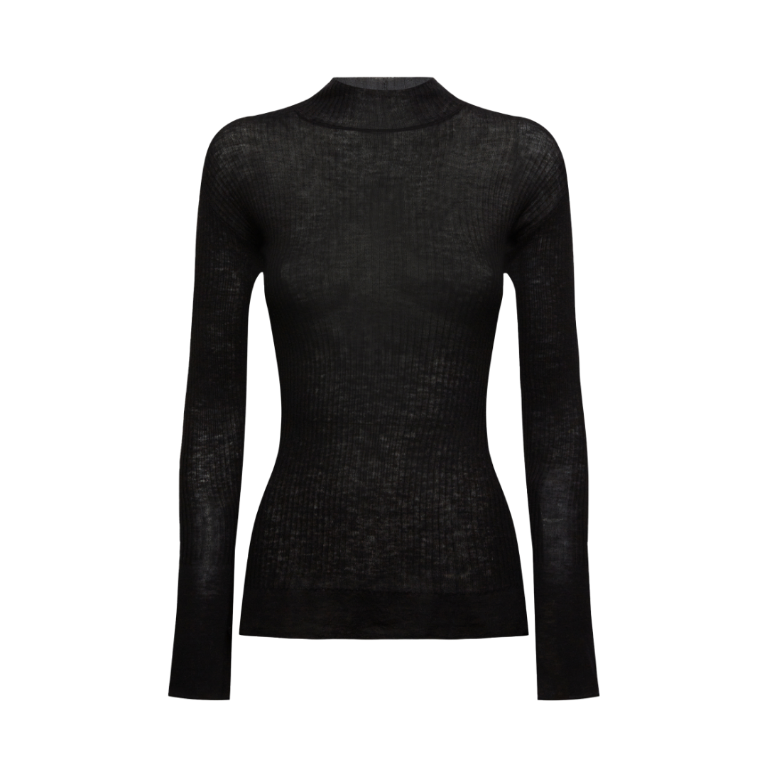 AIR WOOL CONTRAST TOP SLEEVES