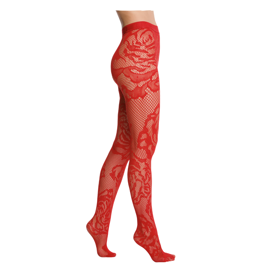 NET ROSES TIGHTS