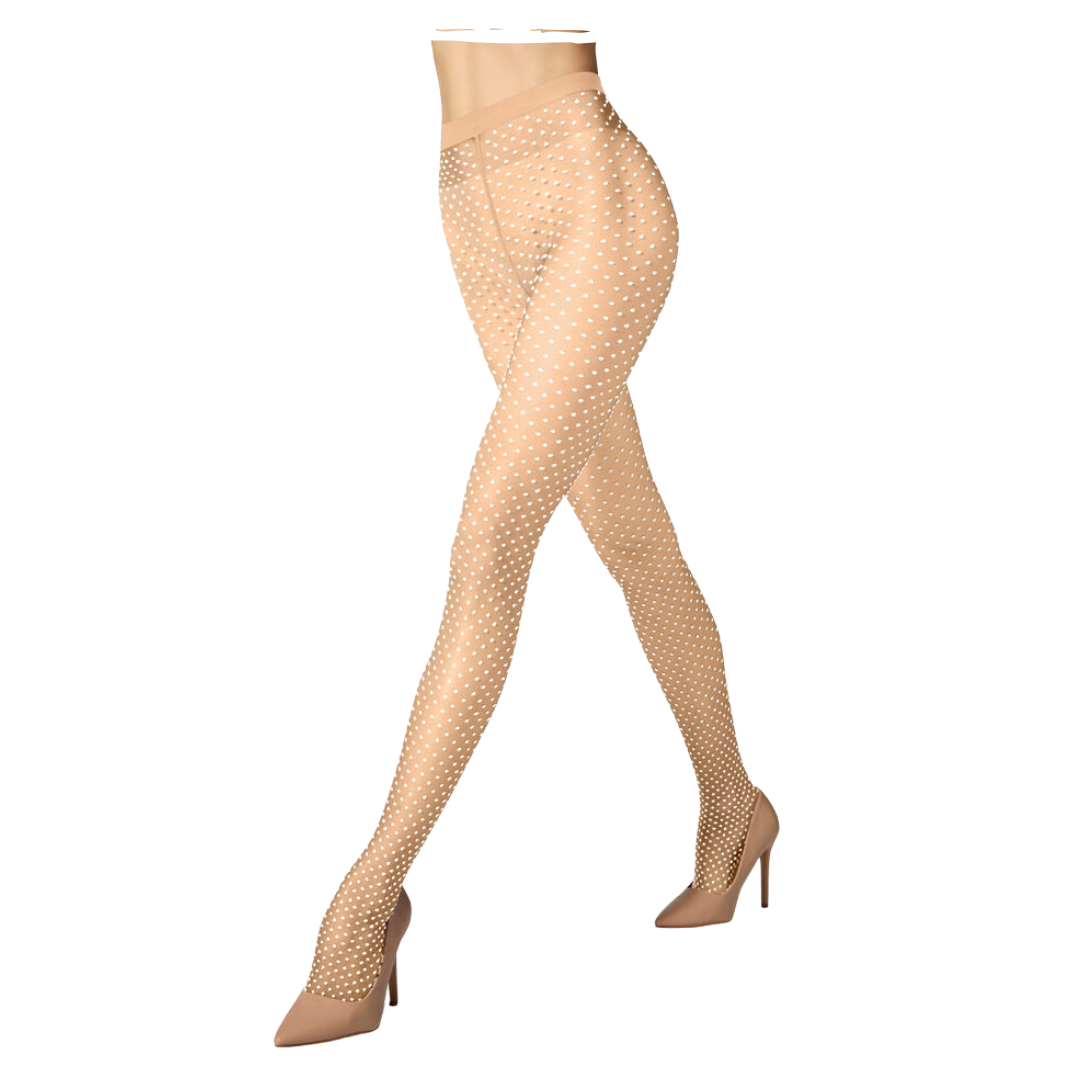 SATIN TOUCH DOTS TIGHTS