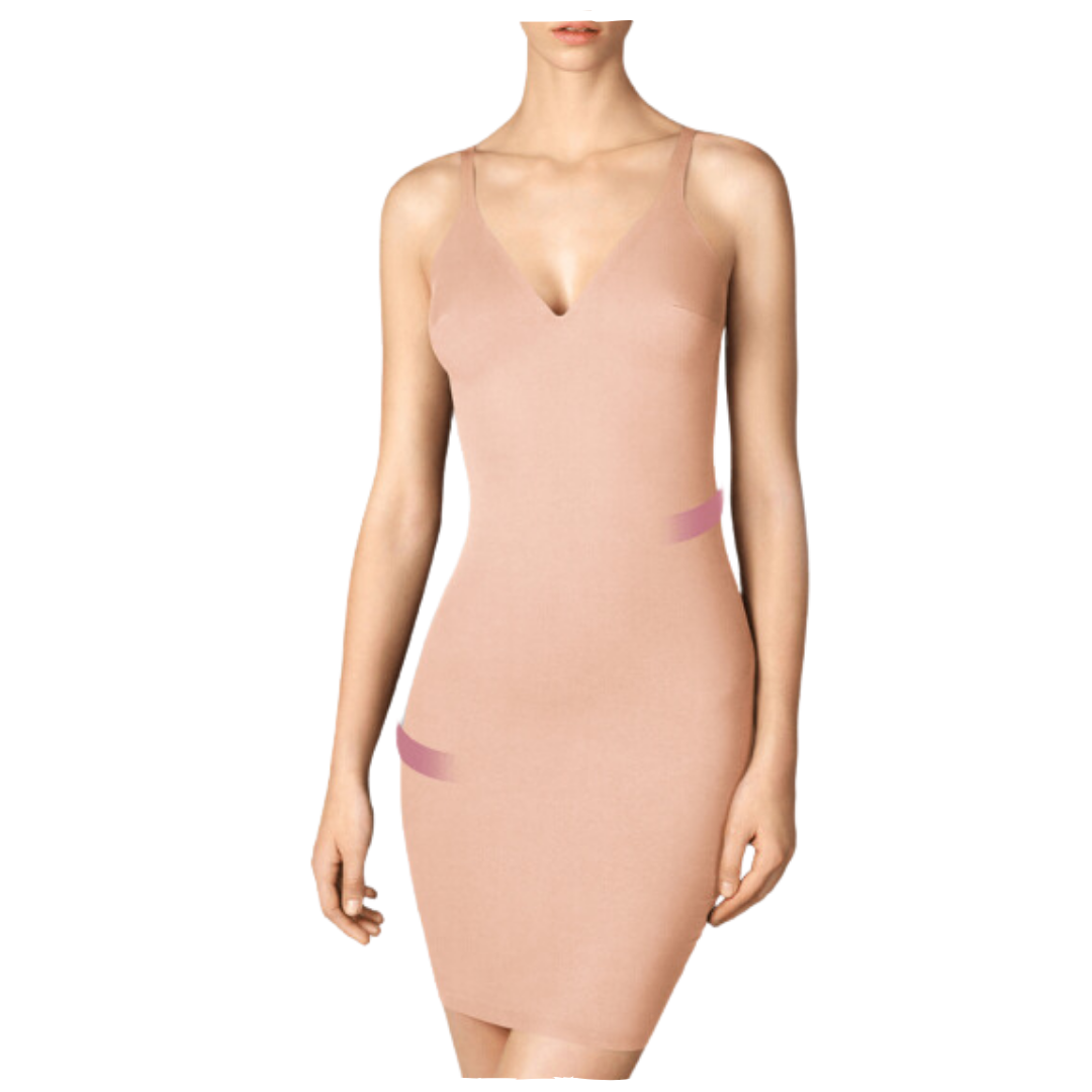 COTTON CONTOUR FORMING DRESS