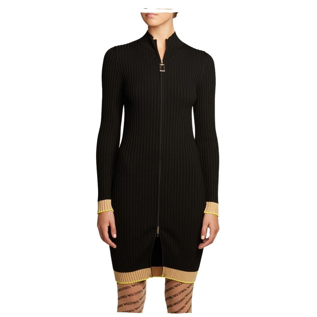THELMA STRIP CARDIGAN DRESS