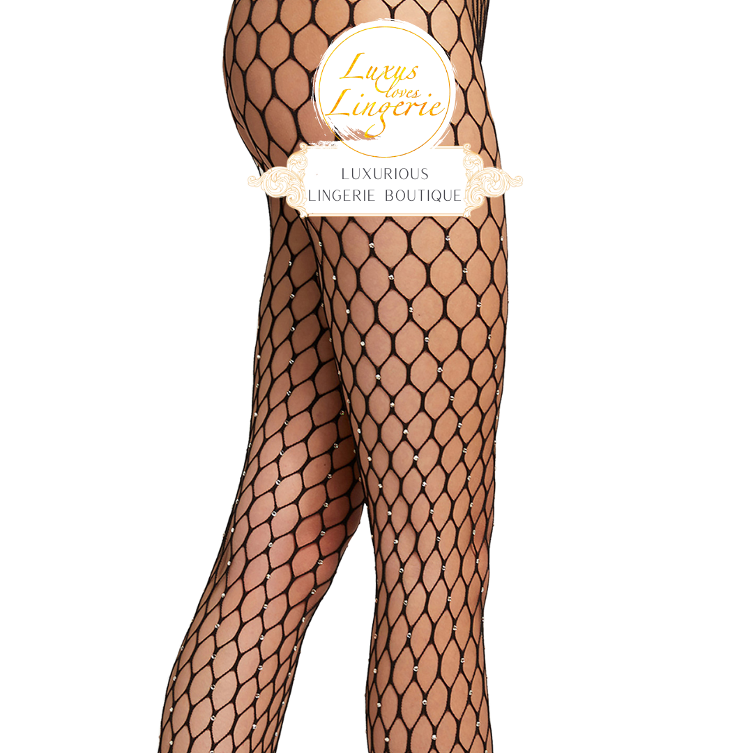 CRYSTAL NET TIGHTS