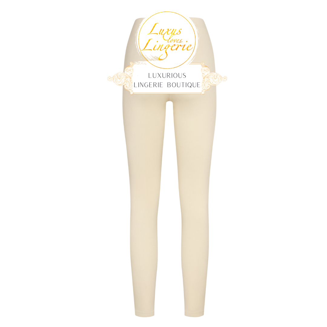 NET VEGAN LEATHER LEGGINGS