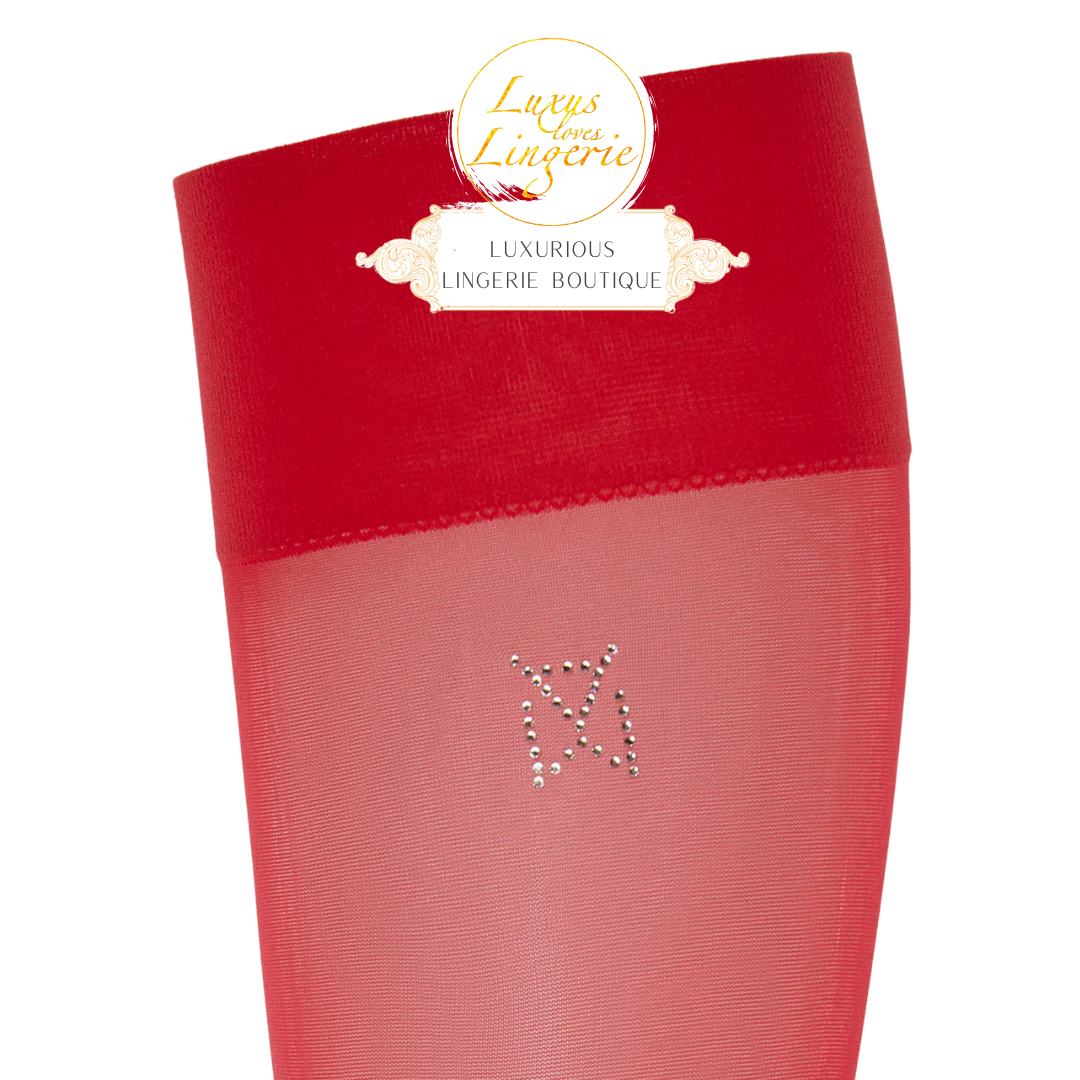 LONG CRYSTAL LOGO SOCKS