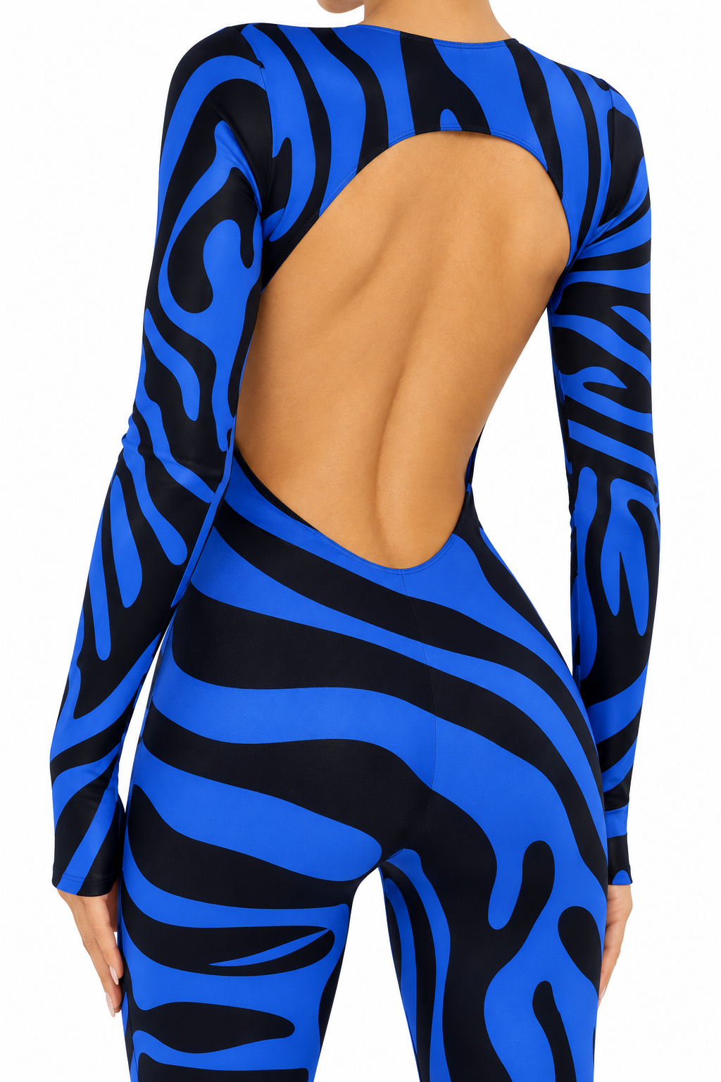 OPEN BACK KNIT JUMPSUIT