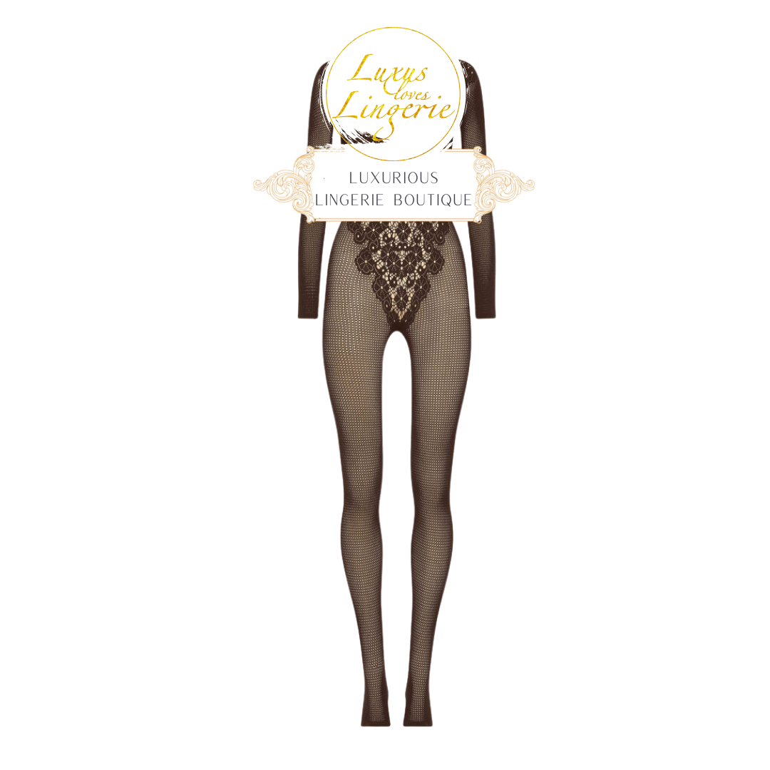 FLOWER LACE JUMPSUIT