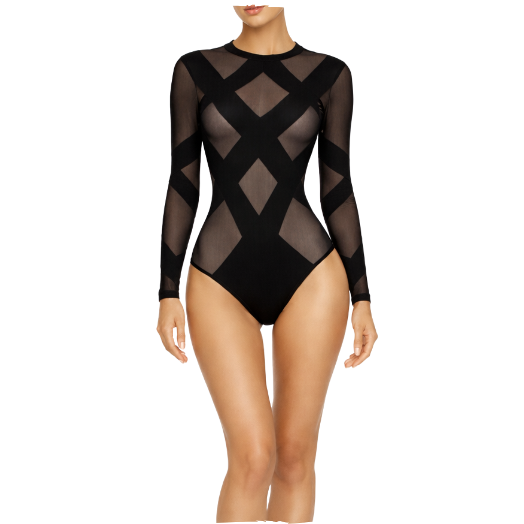 ANITA STRING BODY black black