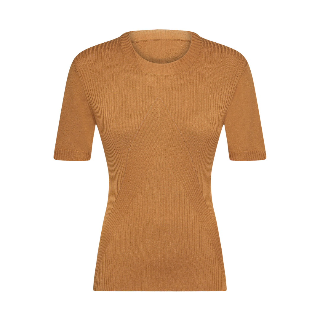 CASHMERE TOP SHORT SLEEVES