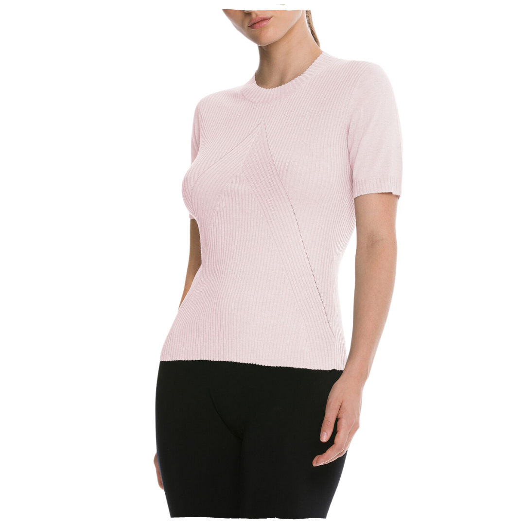 CASHMERE TOP SHORT SLEEVES