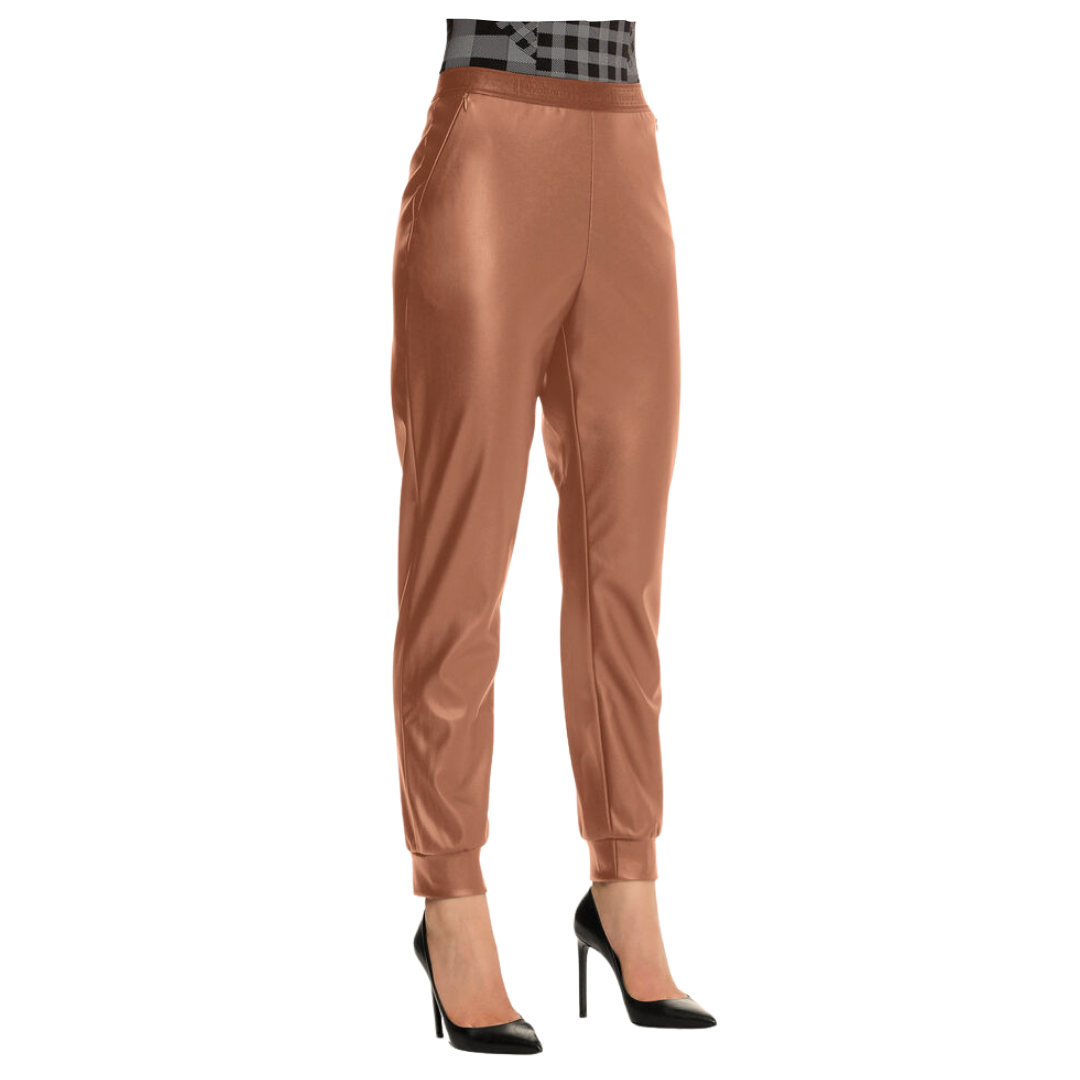 VEGAN LEATHER TROUSERS