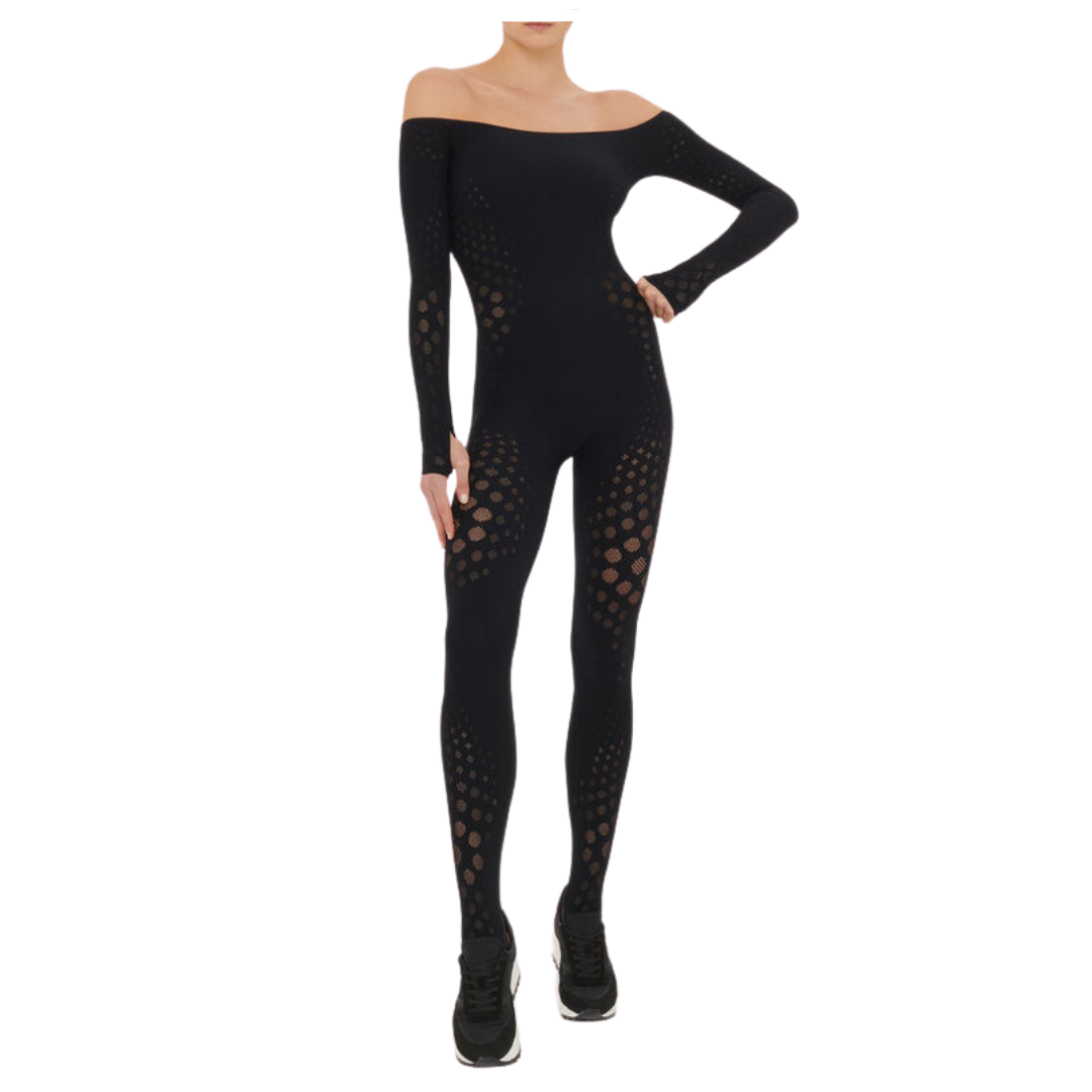 DOTS ILLUSION JUMPSUIT