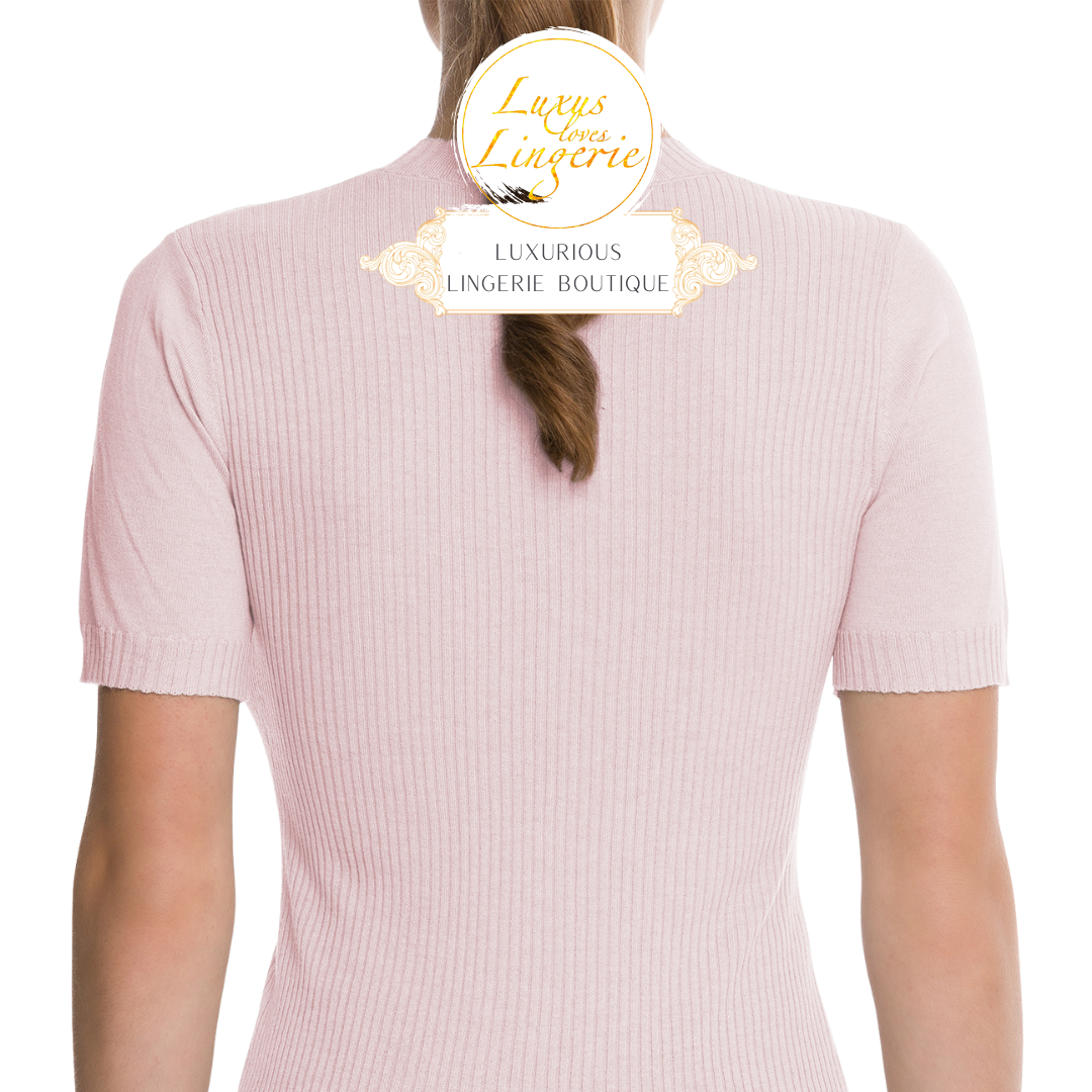 CASHMERE TOP SHORT SLEEVES