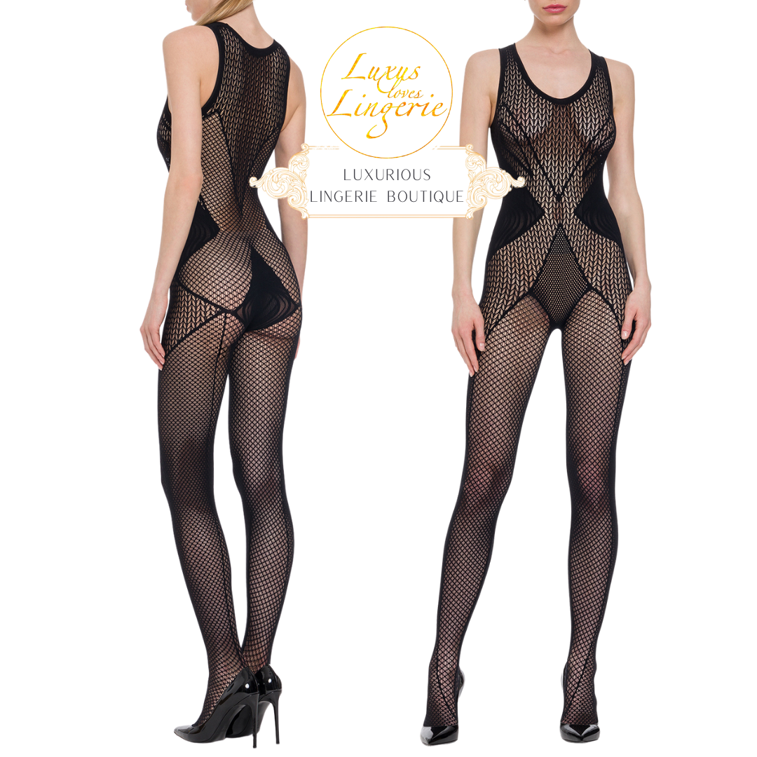 ROMANCE NET CATSUIT