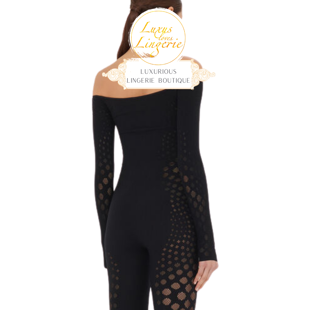 DOTS ILLUSION JUMPSUIT
