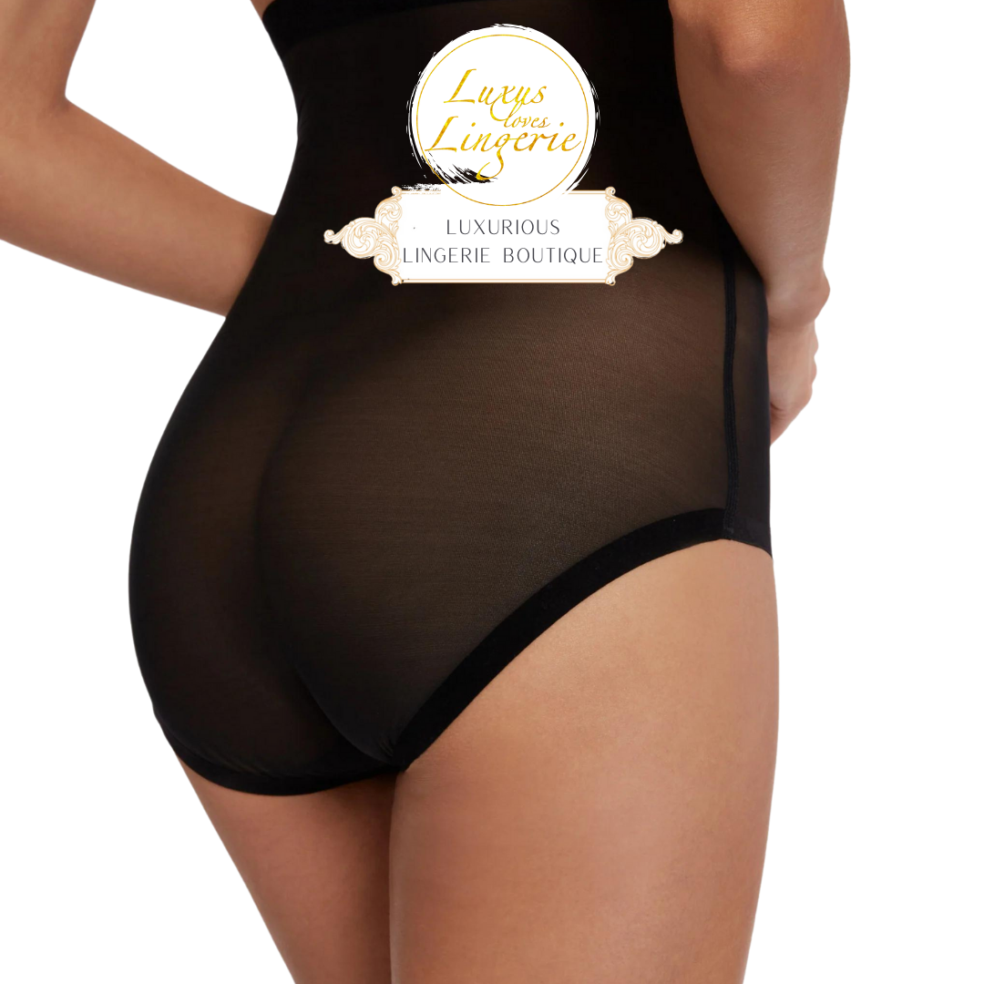 TULLE CONTROL PANTY HIGH WAIST