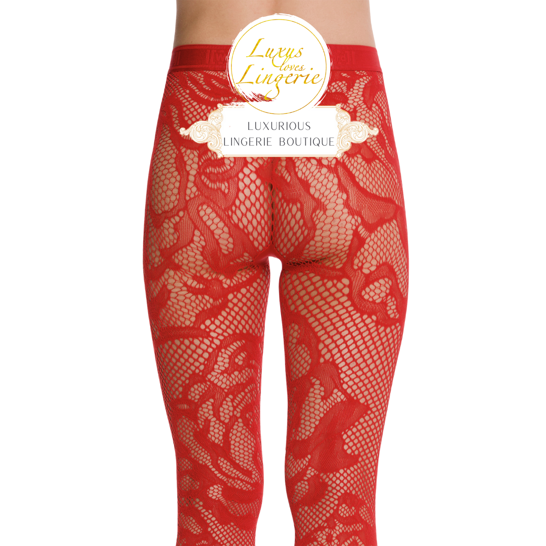 NET ROSES TIGHTS