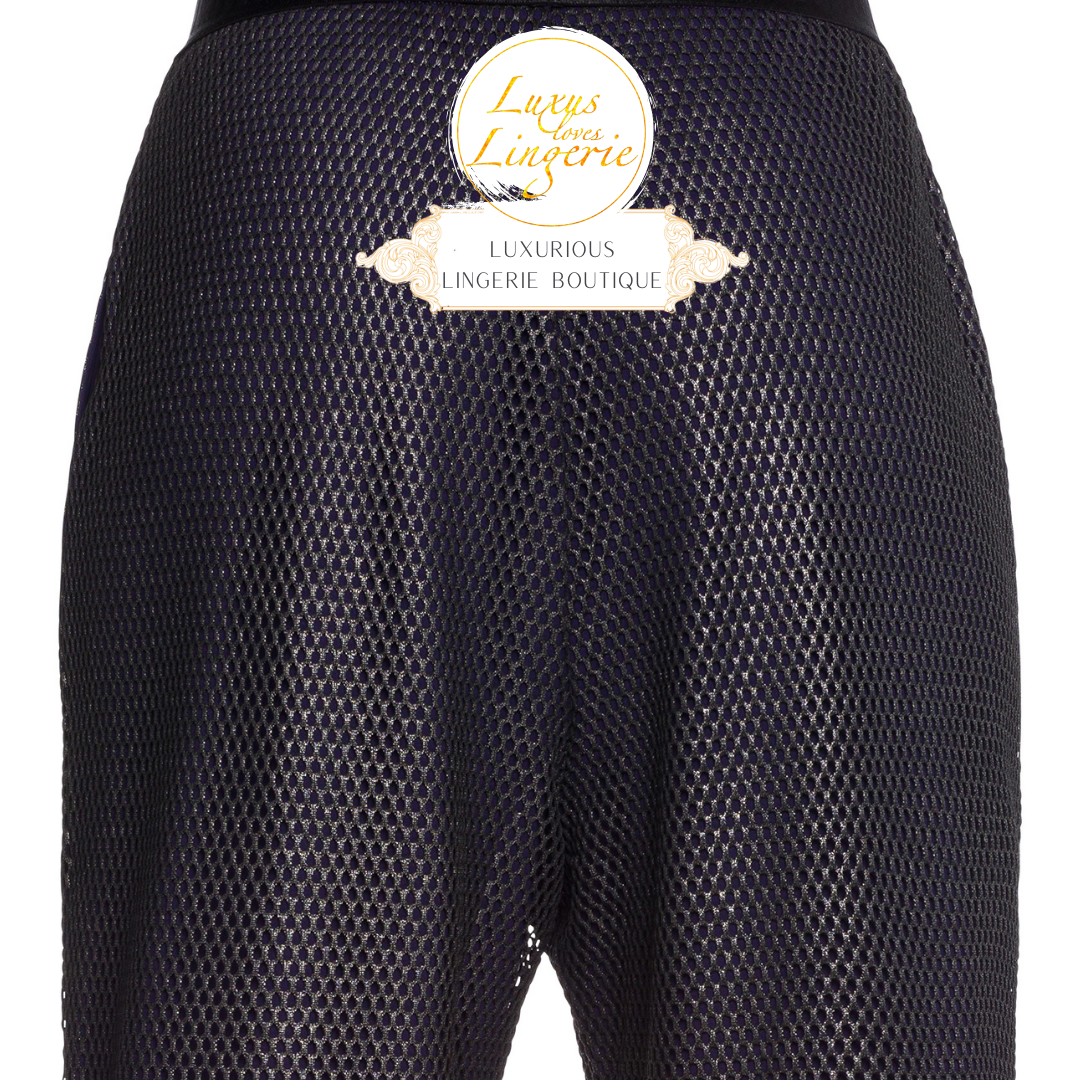 NET OVERLAY TROUSERS