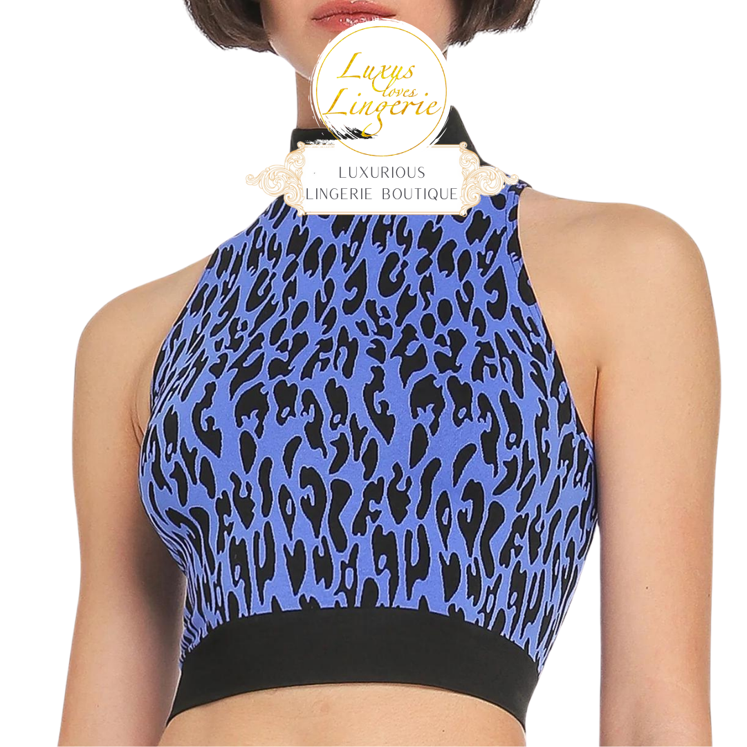 CC LEOPARD TOP SLEEVLESS