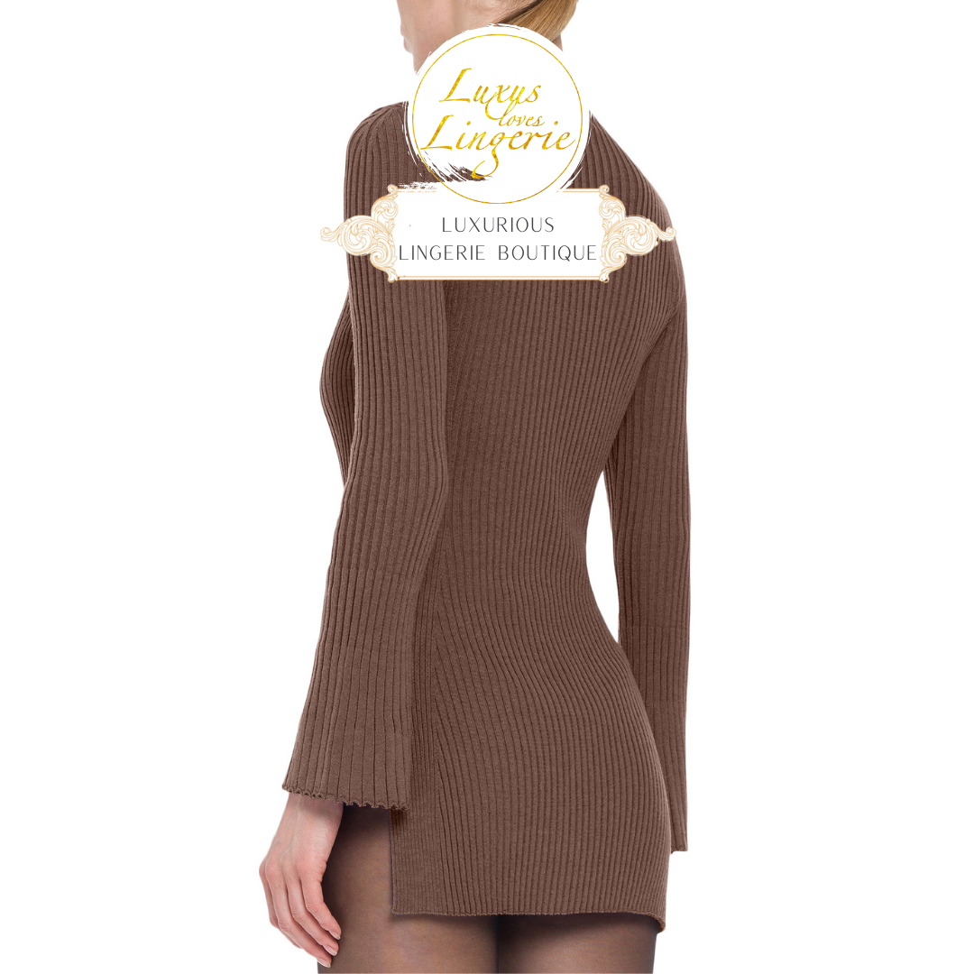 MERINO RIB TOP LONG SLEEVES