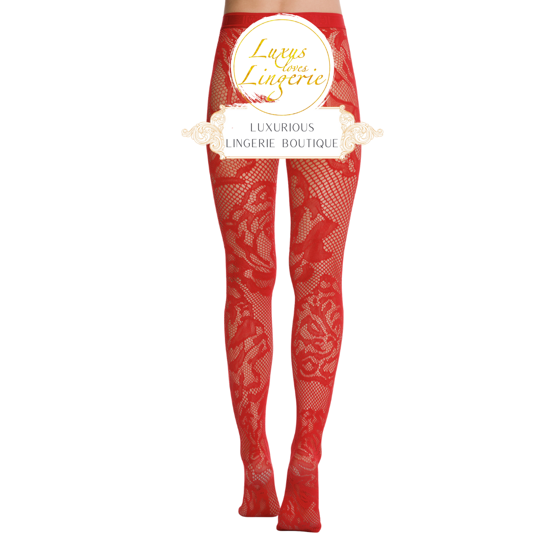 NET ROSES TIGHTS