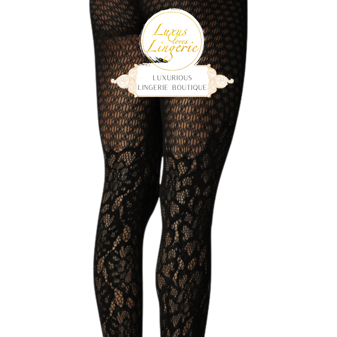 LACE TATTOO TIGHTS