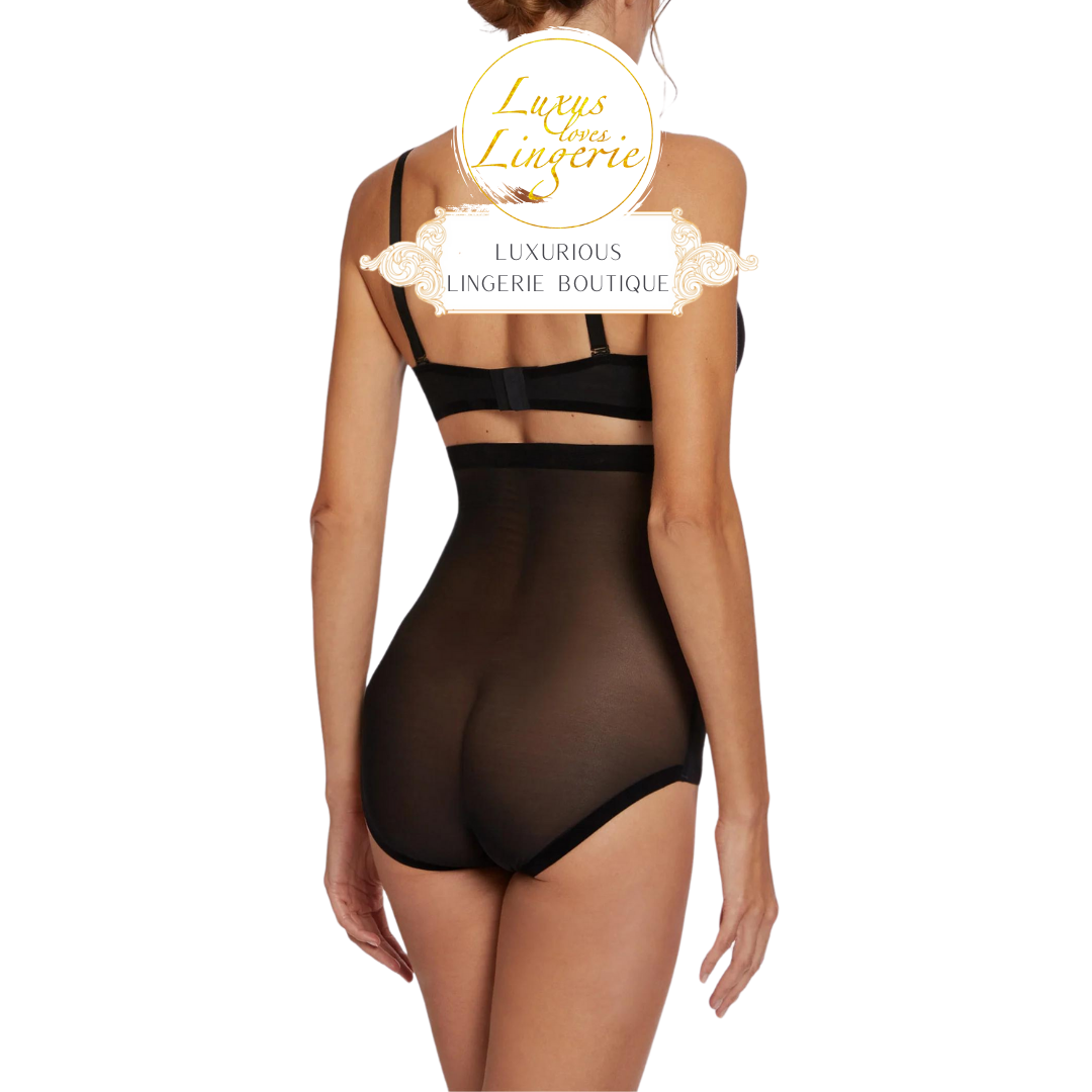TULLE CONTROL PANTY HIGH WAIST