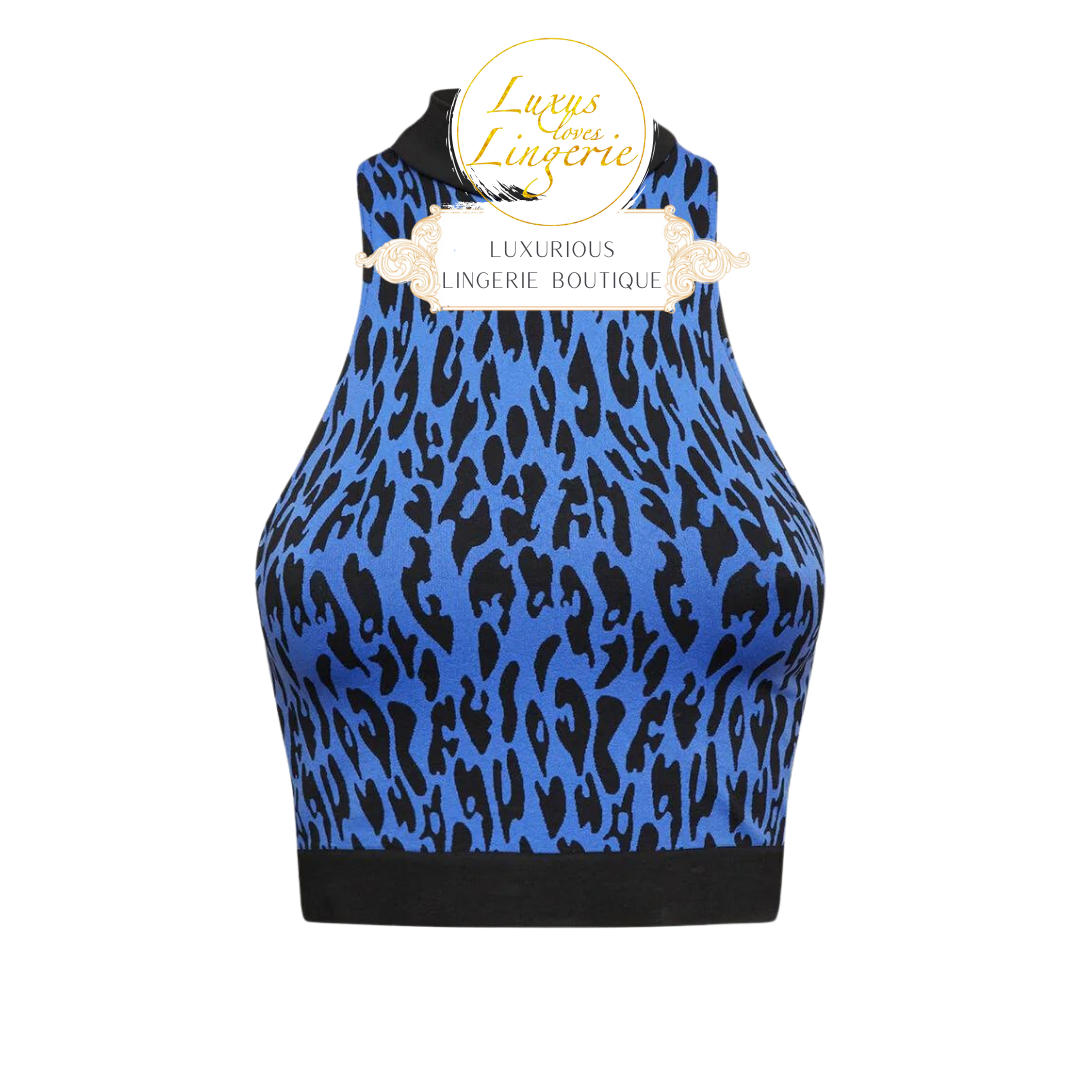 CC LEOPARD TOP SLEEVLESS