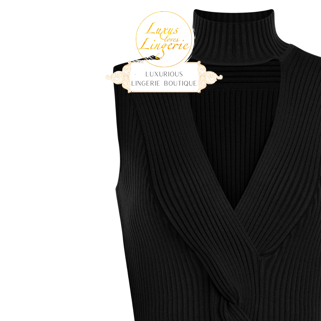 BRAID KNIT TOP SLEEVELESS