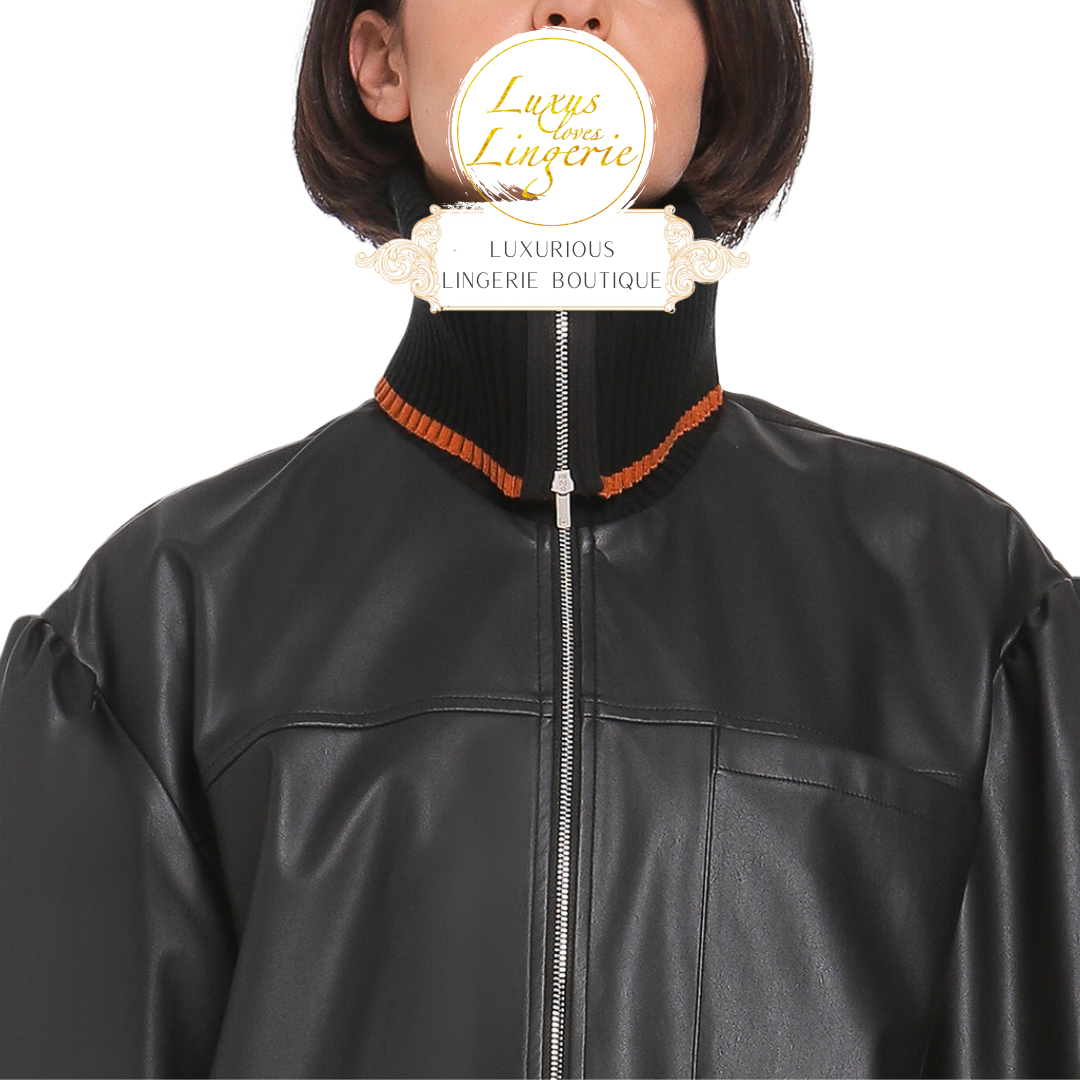 STREETSTYLE VEGAN LEATHER JACKET