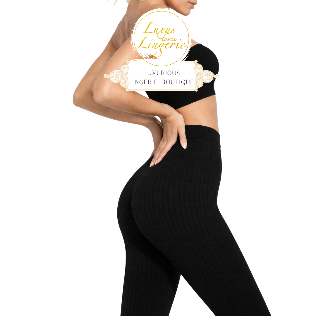 MERINO RIB LEGGINGS