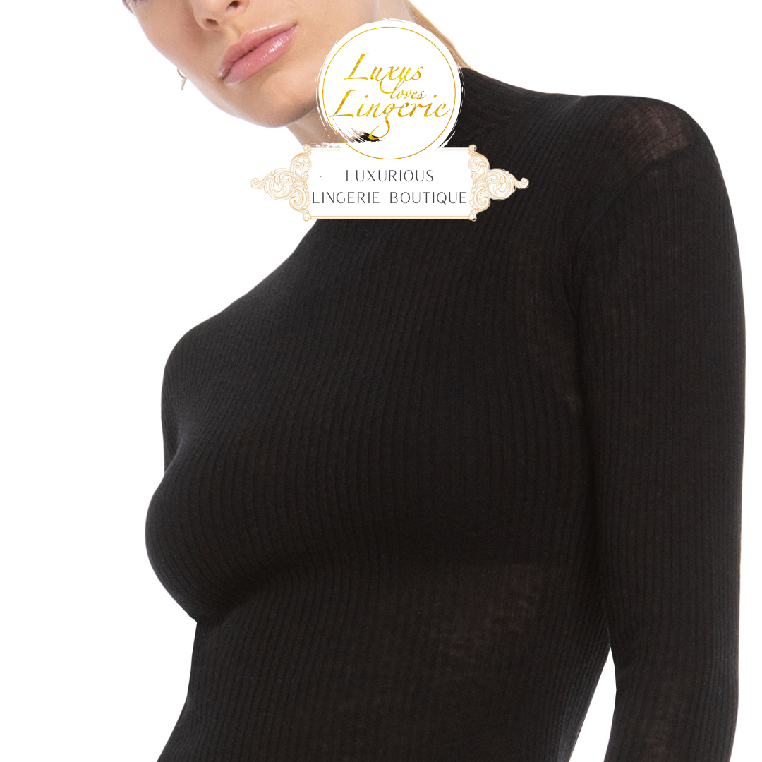 AIR WOOL CONTRAST TOP SLEEVES