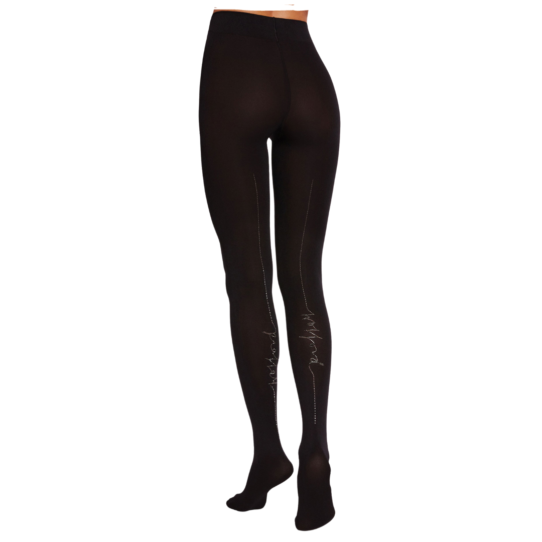 LOGO SCRIPT CRYSTAL TIGHTS