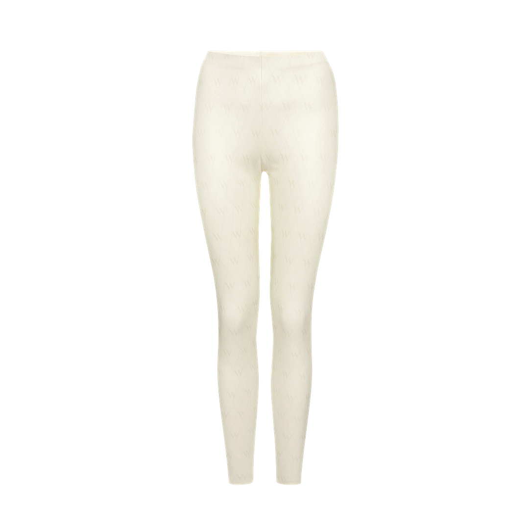 NET VEGAN LEATHER LEGGINGS