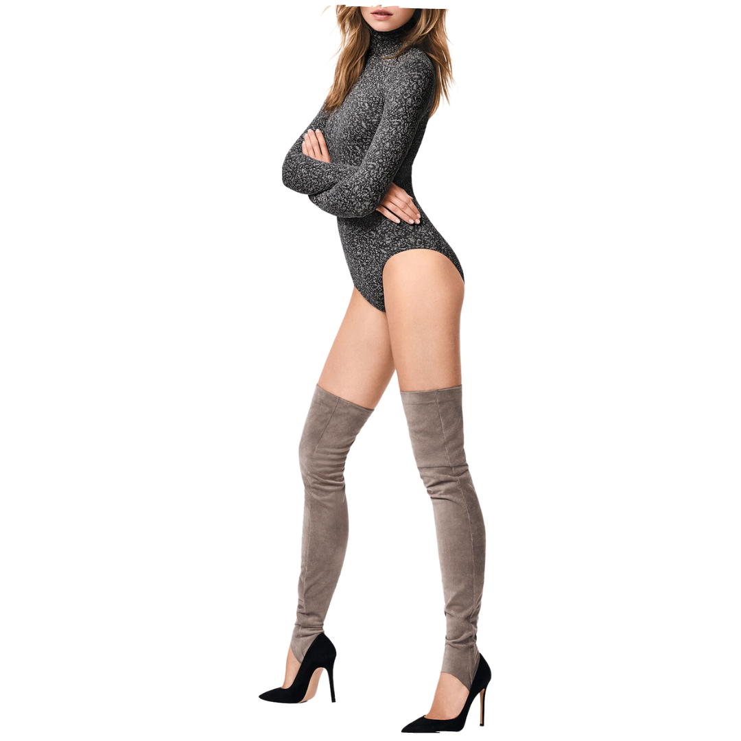 Jambières Wolford Overknees Velvet Mix - Rose Dragon Fruit - Taille M - Neuves