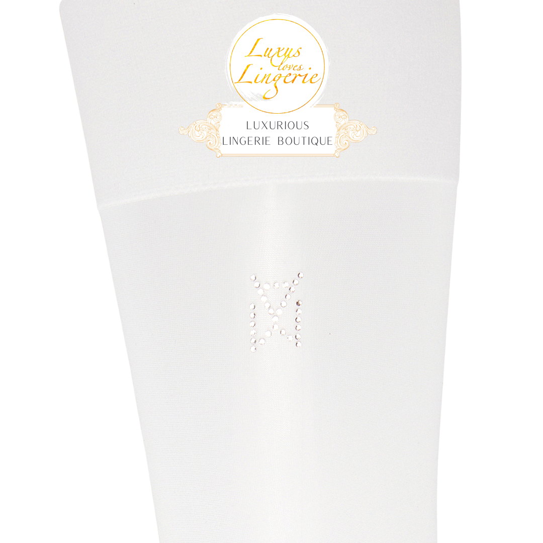 LONG CRYSTAL LOGO SOCKS