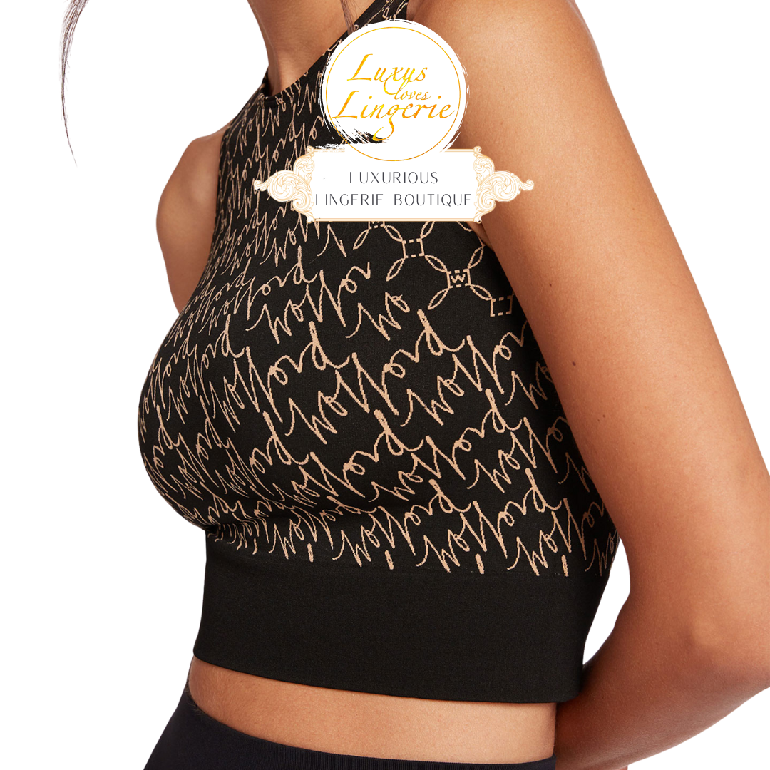AURORA MONOGRAM CROP TOP