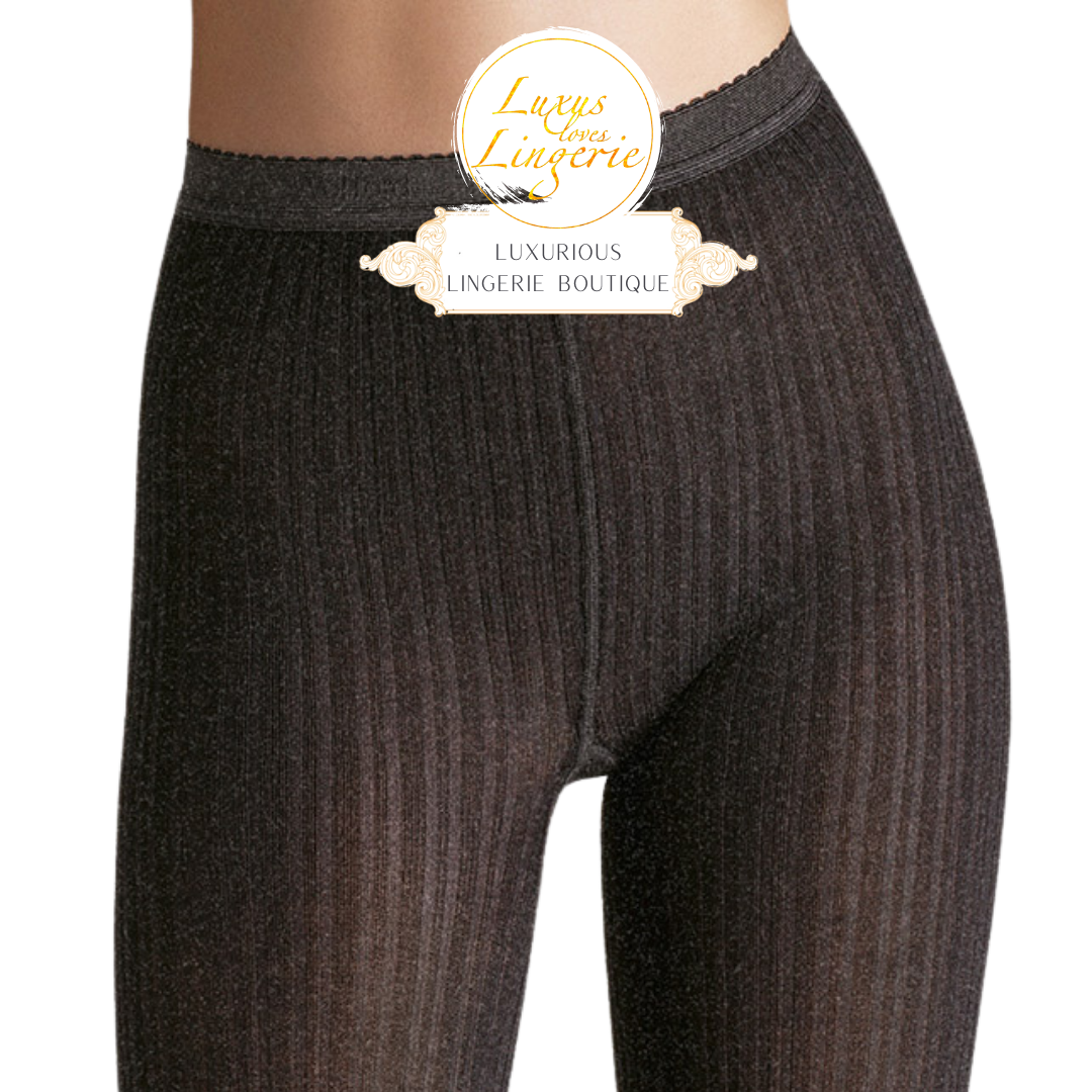 FINE MERINO RIB TIGHTS