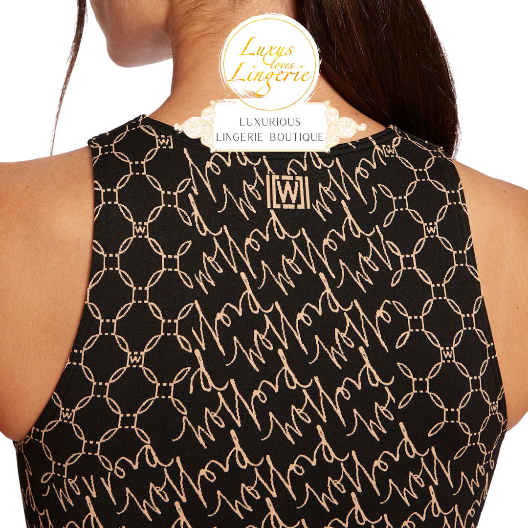 AURORA MONOGRAM CROP TOP