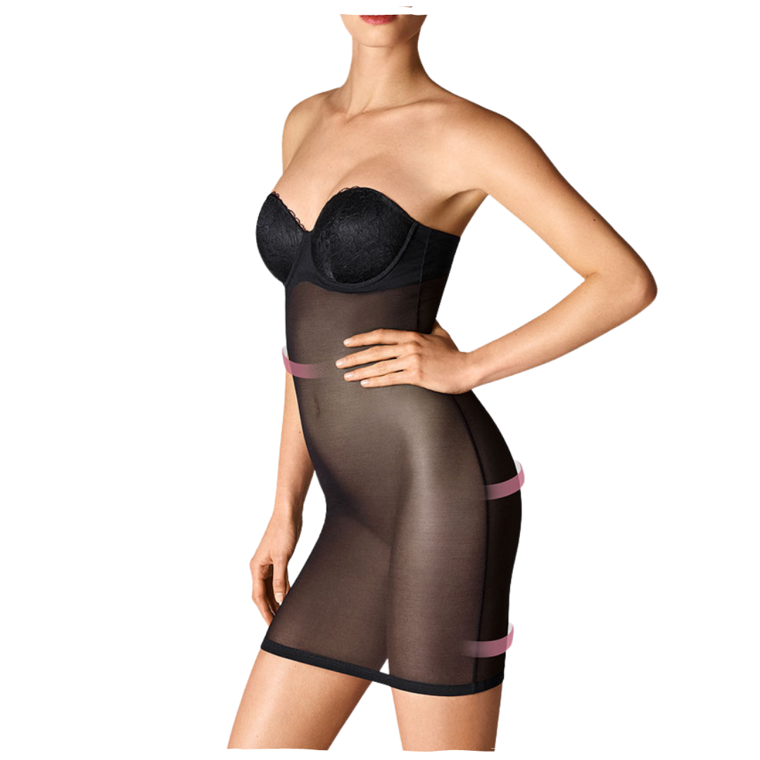 STRETCH LACE FORMING DRESS