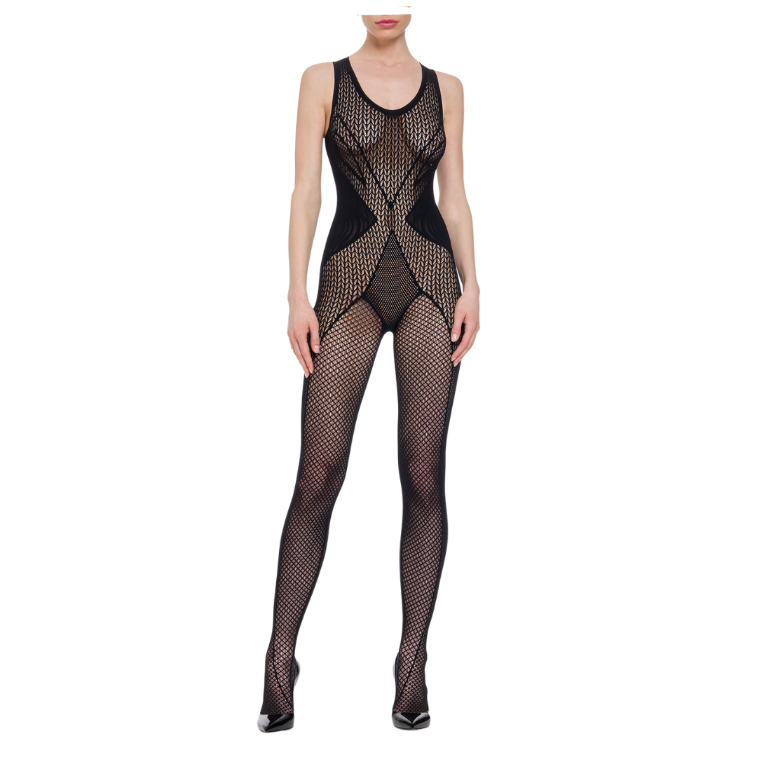 ROMANCE NET CATSUIT
