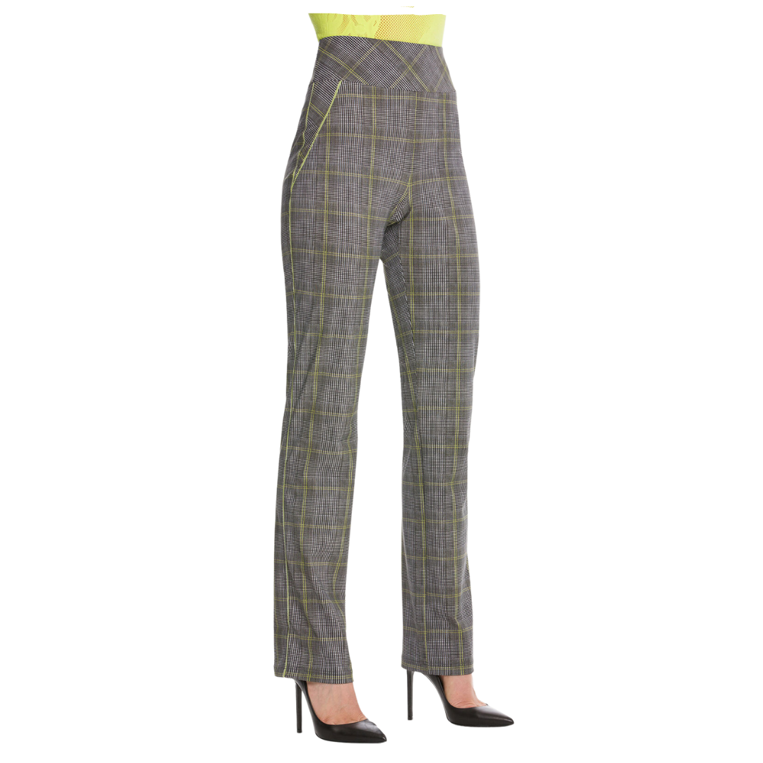 NEON CHECK TROUSERS