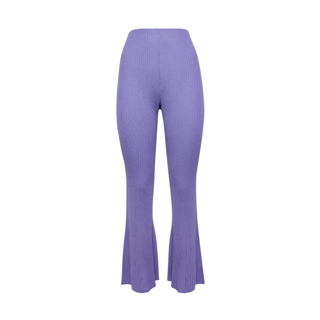 MERINO RIB TROUSERS