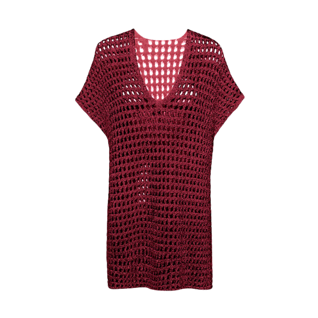 KNIT NET TUNIC