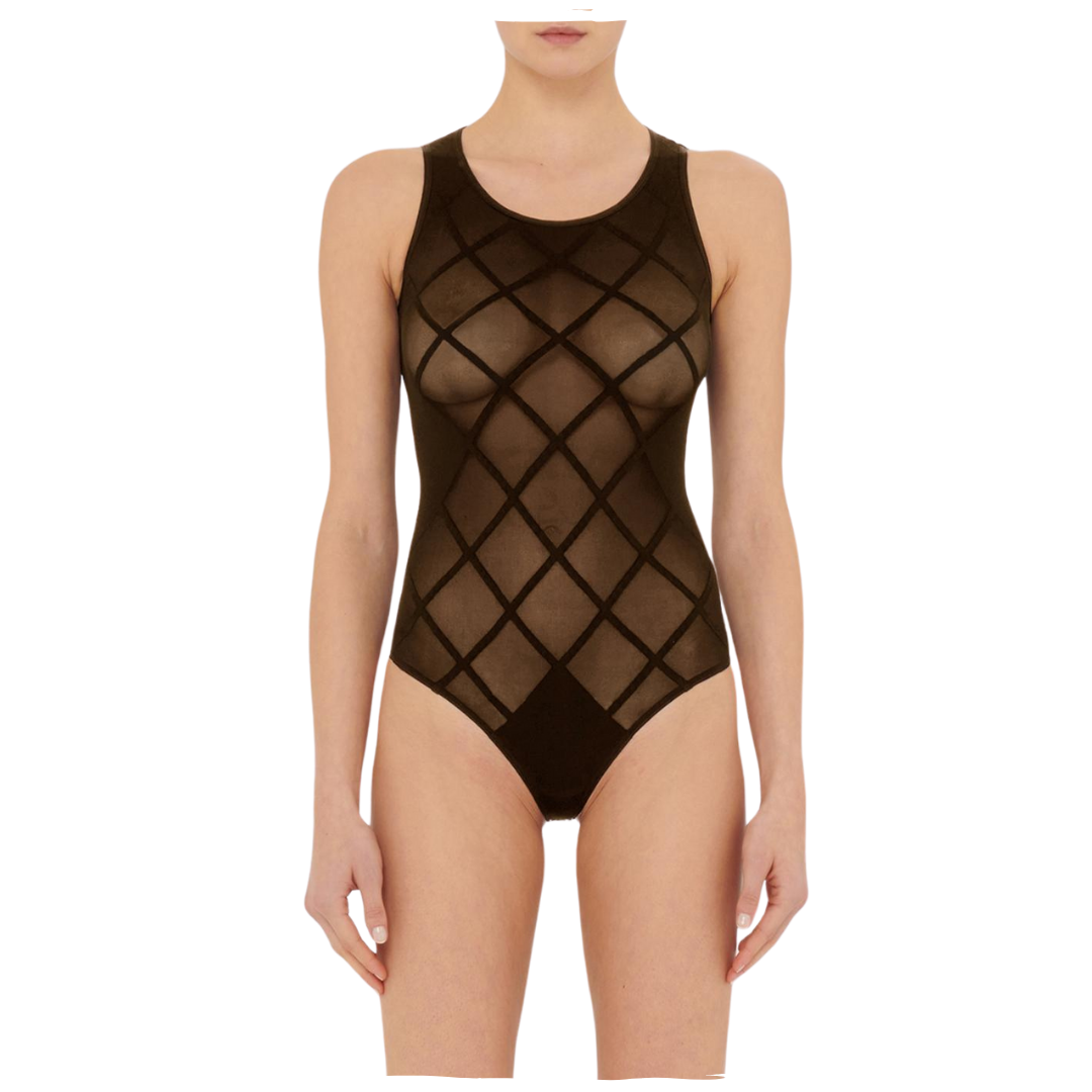 SHEER DIAMOND STRING BODY