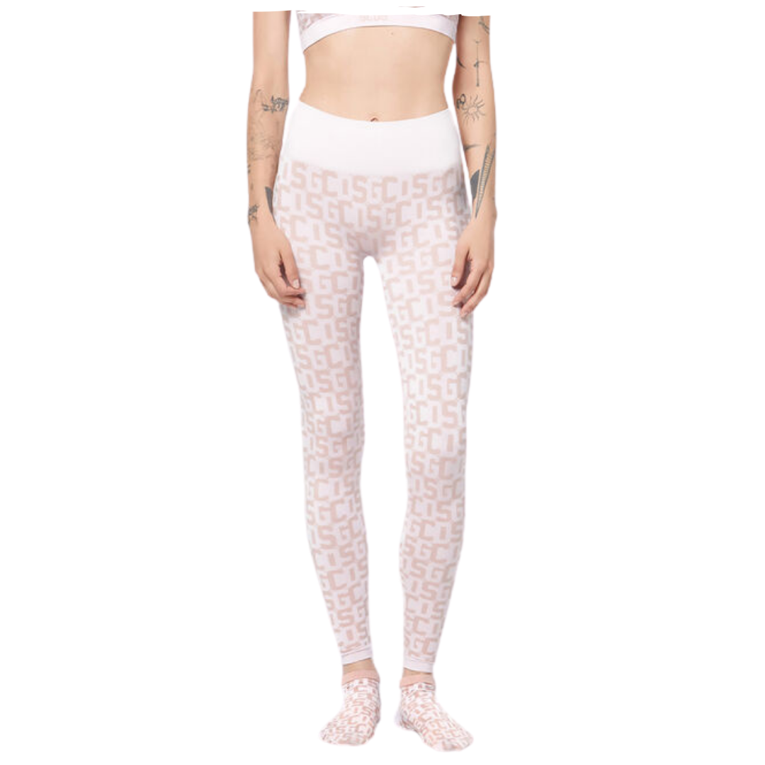 MONOGRAM LEGGINGS pink mono 14953