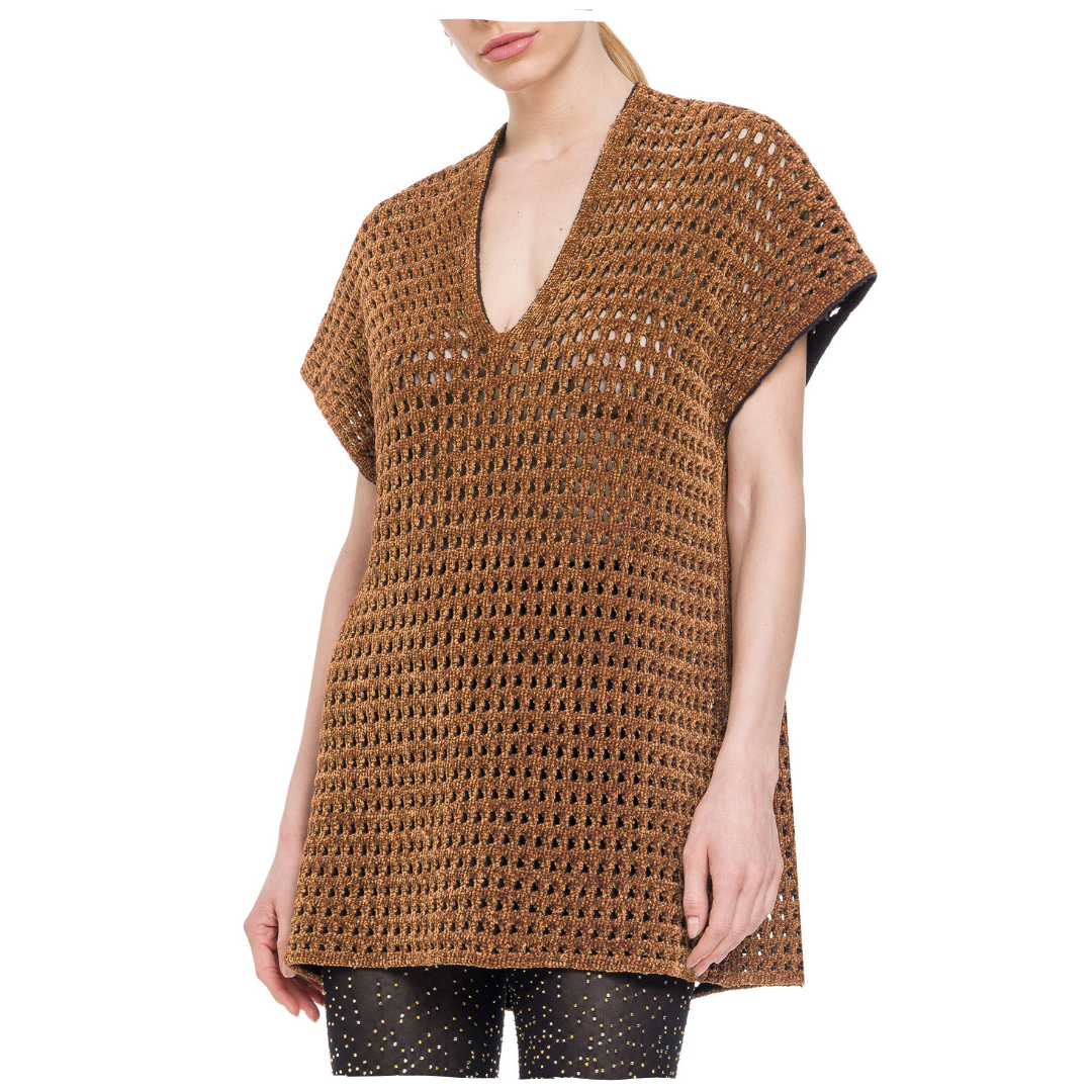 KNIT NET TUNIC