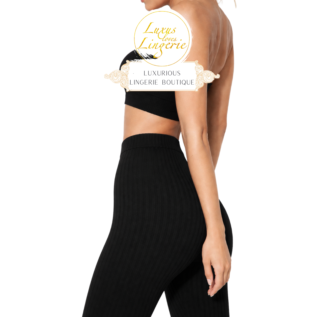 MERINO RIB LEGGINGS