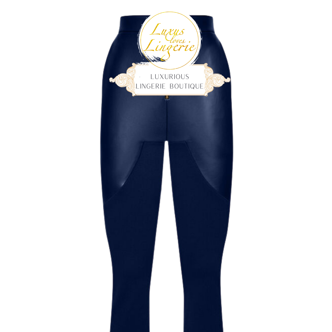 VEGAN BODY LINES TROUSERS navy 52944 5452