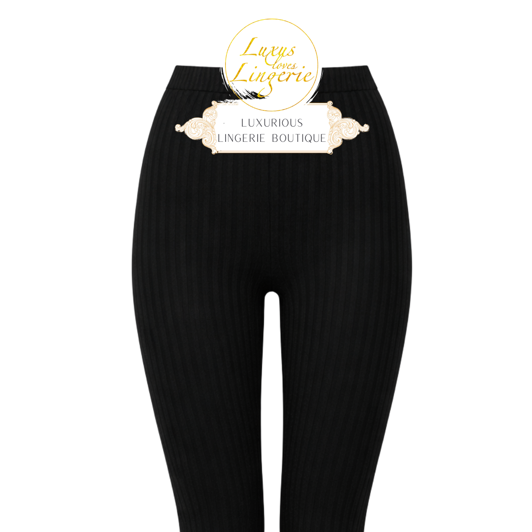 MERINO RIB LEGGINGS